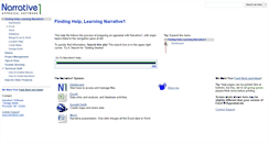 Desktop Screenshot of help.narrative1.com